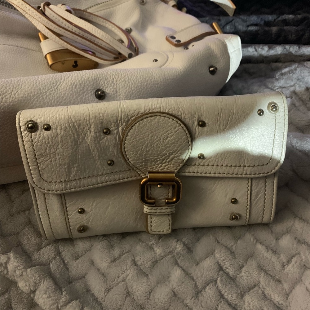 Chole white paddington wallet